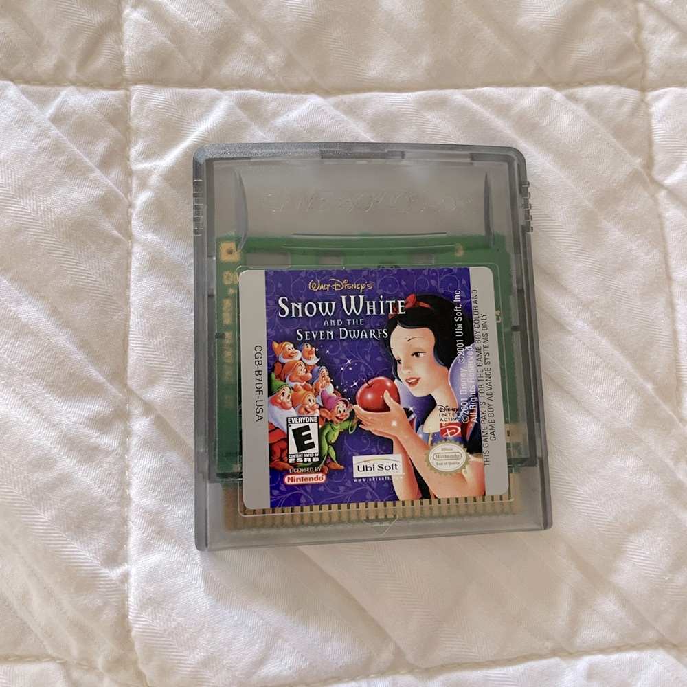 Nintendo Gameboy Color Disney’s Snow White and the Seven Dwarves